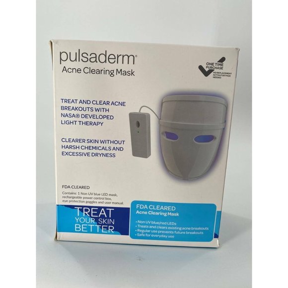 PULSADERM ACNE CLEARING MASK FACIAL MOISTURIZER, Pre-owned - Picture 1 of 5